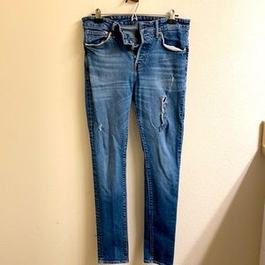 Worn Men’s Jeans from H&M. Size 32 X 32